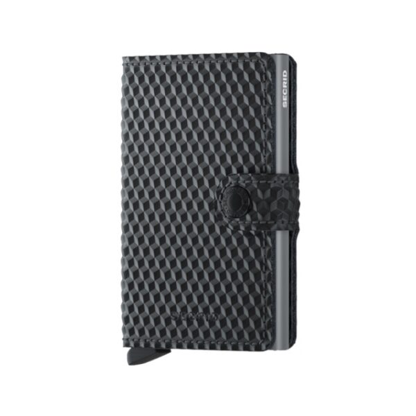 Mini wallet Secrid cubic black titanium