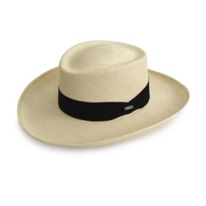 Sombrero panama de paja natural Cortés F&R