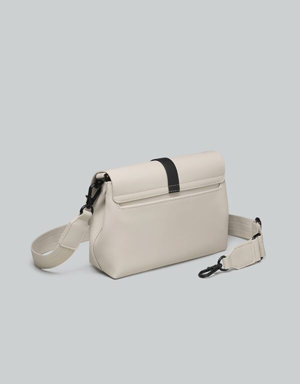 Crossbody bag Gaston Luga splash cloud cream - Imagen 3