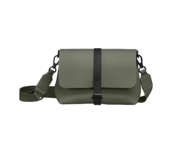 Crossbody bag Gaston Luga splash olive