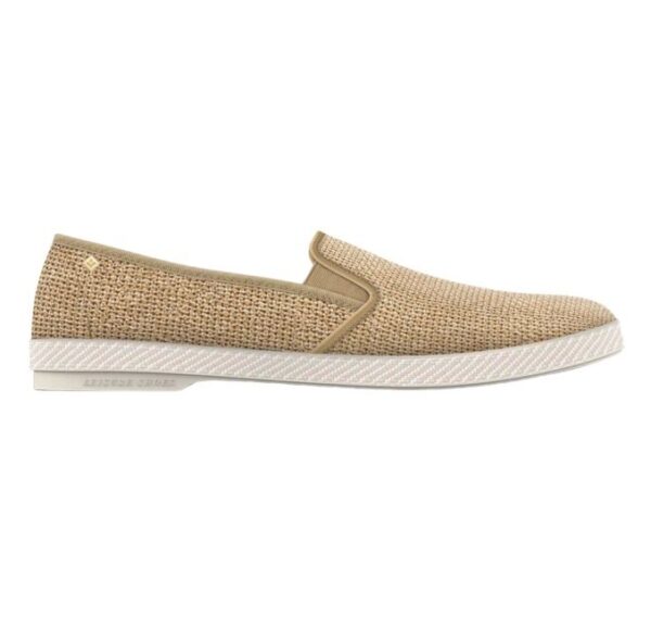 Rivieras slip raffia nudude beige