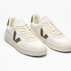 Zapatillas Veja V-90 white kaki mesh Bornisimo