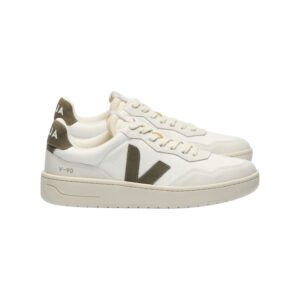 Zapatillas Veja V-90 white kaki mesh Bornisimo