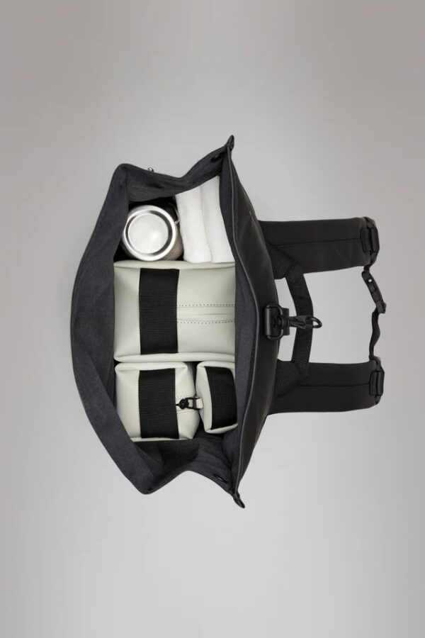 Mochila Rains rolltop rucksack Night - Imagen 5