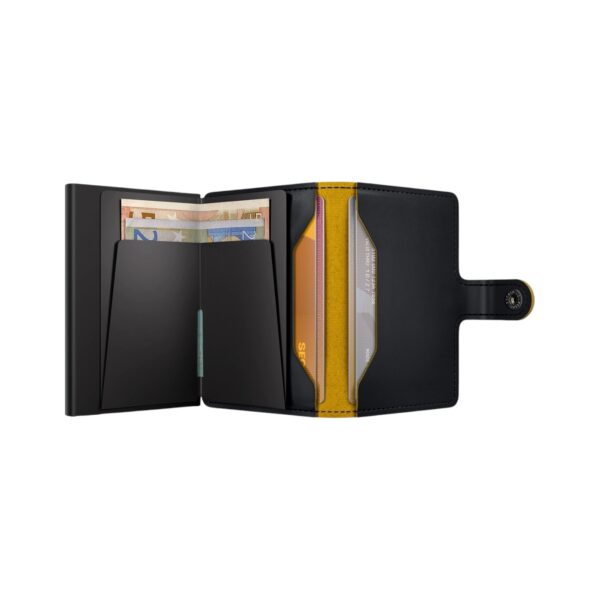 Mini wallet secrid Black and Ochre - Imagen 4