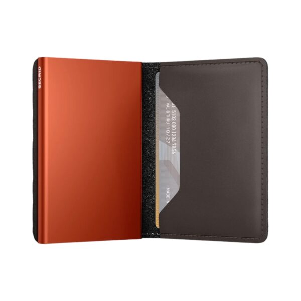 Slim wallet Secrid Truffle Orange - Imagen 3