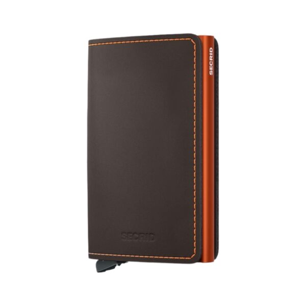 slim wallet TRUFFLE ORANGE