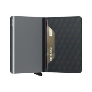 Slim wallet Secrid optical black-titanium