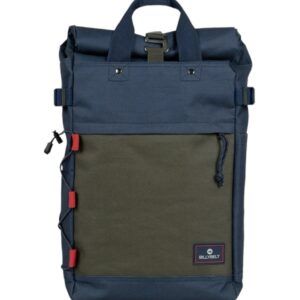 Billybelt Rolltop Backpack – Navy Khaki