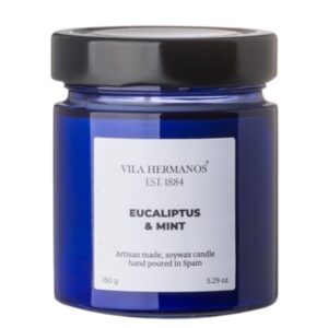 Vela de cera de soja Eucalyptus – Mint