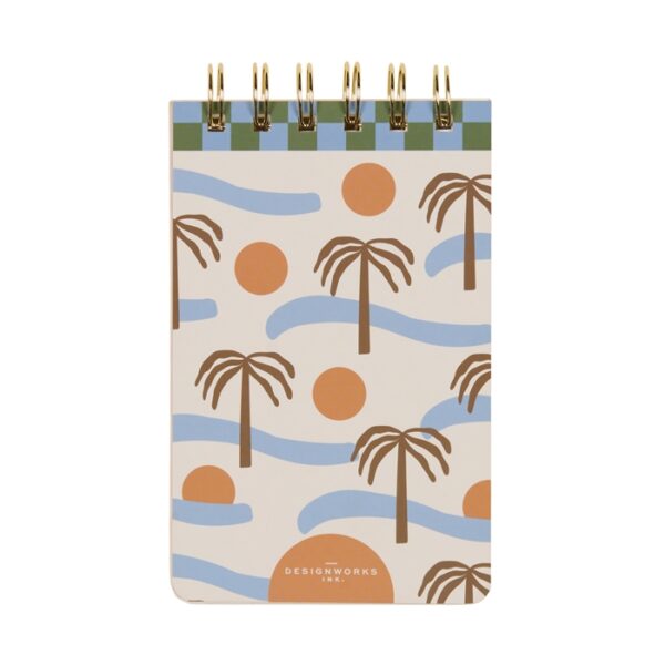 A Dopo Palm Twin Wire Notepad - Imagen 3