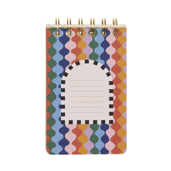 A Dopo Peacock Twin Wire Notepad - Imagen 2